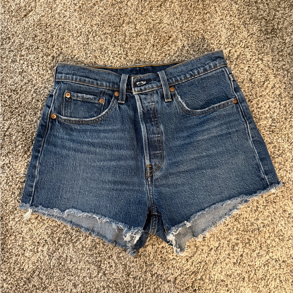 Levi's 501 Jean Shorts Classic Cut-Off
